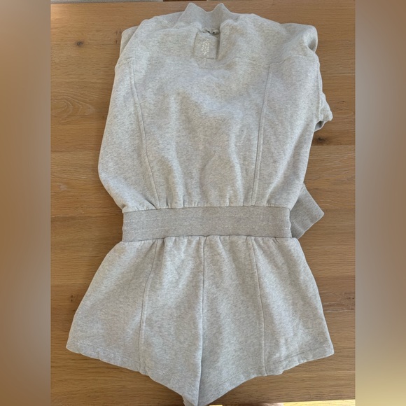 FP Movement Grey long sleeve Romper - Picture 5 of 6